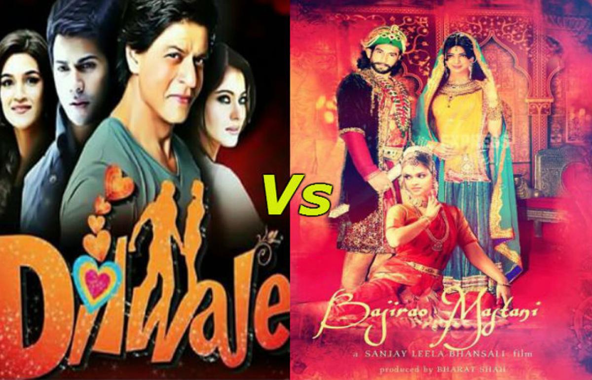 Box office collections Dilwale or Bajirao Mastani will set the cash registers ringing?